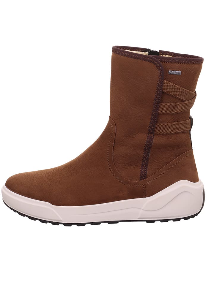 Legero Leder-Boots "Cosy Snuff" in Braun - 39