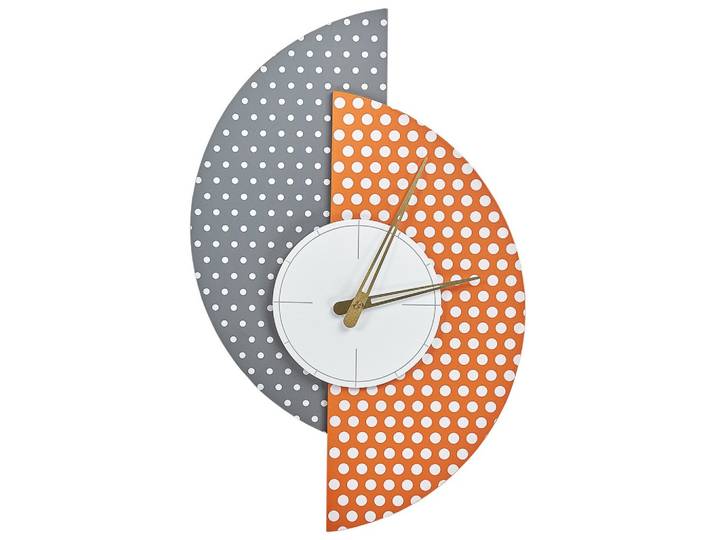 WANDUHR Grau/Orange/Weiß/Gold Chalais