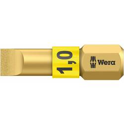 Wera 05 056172 001 800/1 BDC Schlitz-Bit Antrieb: 1/4 (6.3 mm) Abtrieb: Schlitz 25 mm