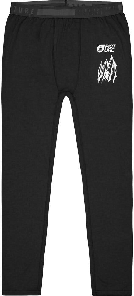 Picture  - Lhotse Pant Black - L - Sous-vêtement technique