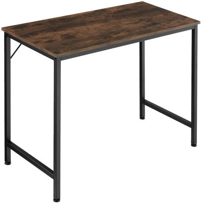 tectake Schreibtisch Jenkins Industrial Holz Dunkel, Rustikal