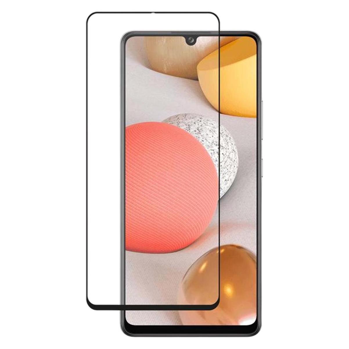 Crong 3D Armor Glass - gehärtetes Glas 9H Full Glue für den gesamten Bildschirm des Samsung Galaxy A42 5G (1 Stk., Samsung Galaxy A42 5G) (CRG-3DAG-SGA42)