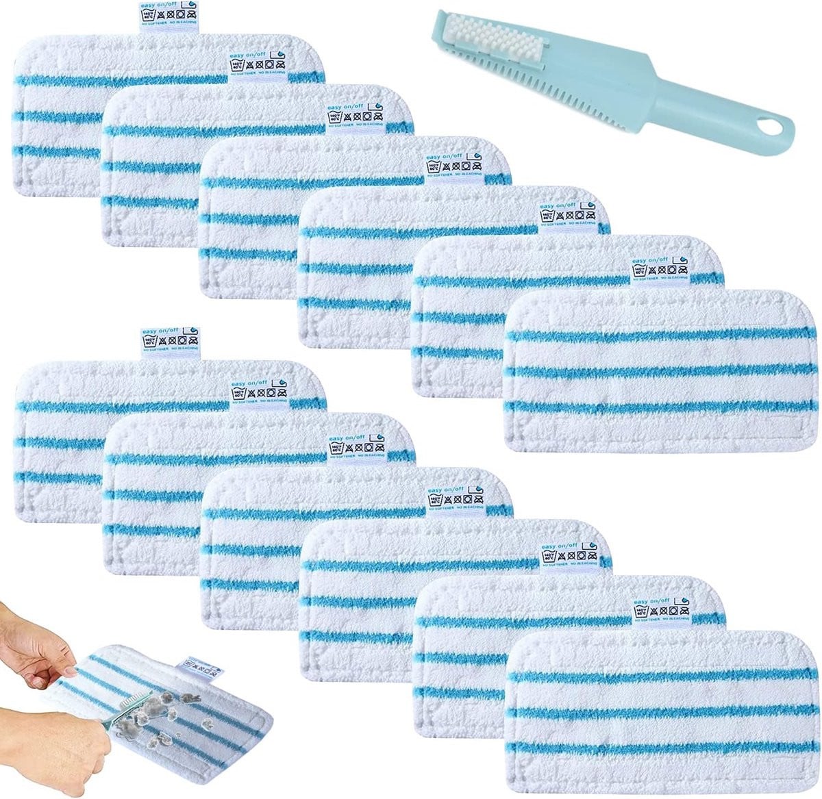 Microvezel vervangende vloerdoeken voor Black and Decker Steam Mop stoomreiniger accessoires