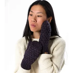 Fuza Wool of Denmark Damen Queen Fäustlinge - STK - aubergine