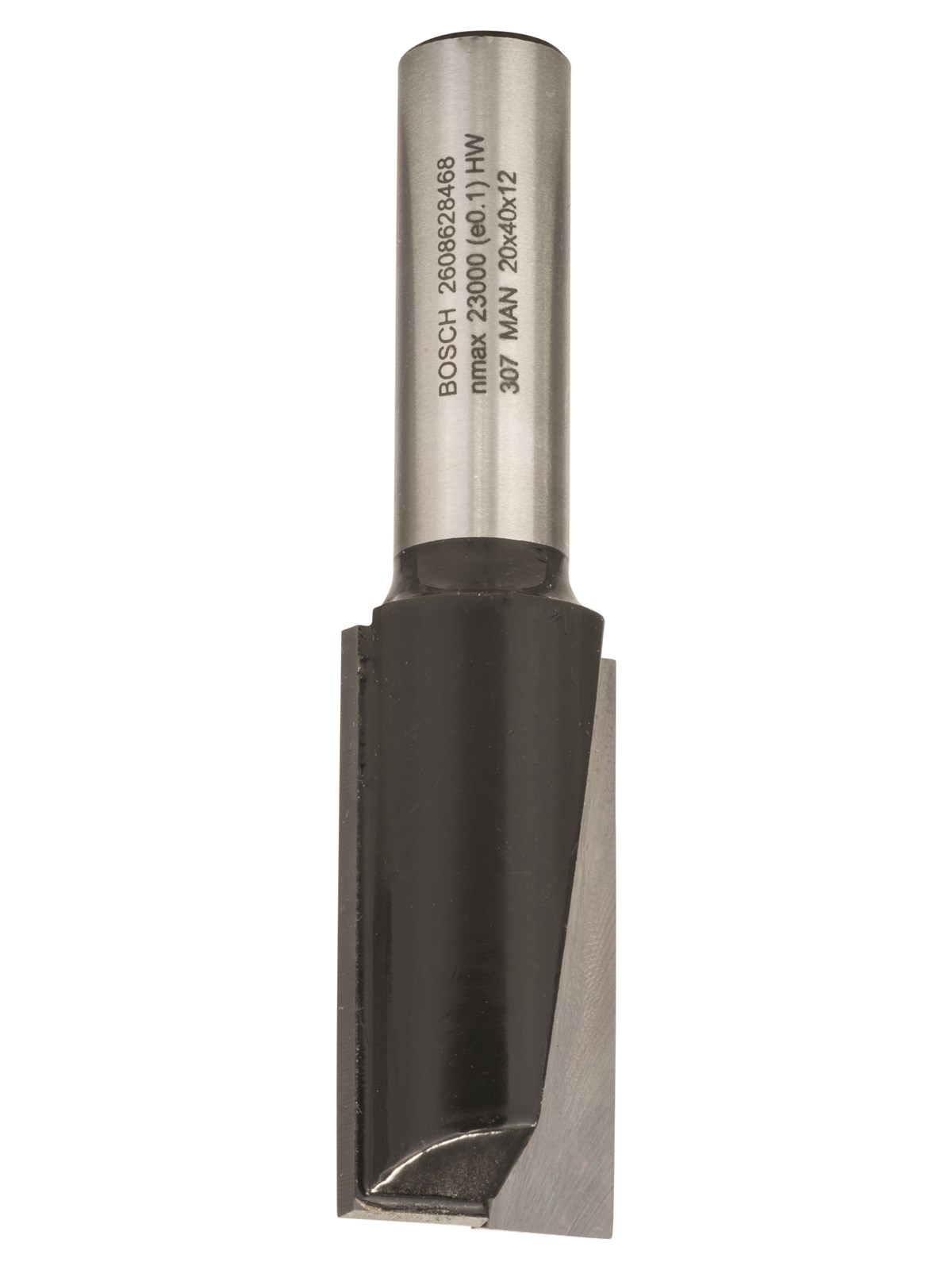Bosch NOTFRÆSER HM Ø20/AL:40MM 12MM SKAFT