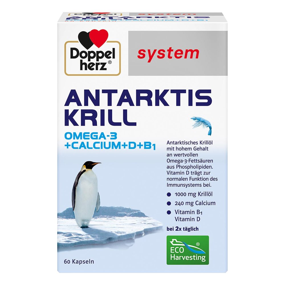 Queisser Pharma GmbH & Co. KG Doppelherz system Antarktis Krill 01445922