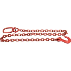 Magni, Kette, PÖSAMO Rückekette (Sortiment) verg.Stahl rot 8x2000mm (2 m)
