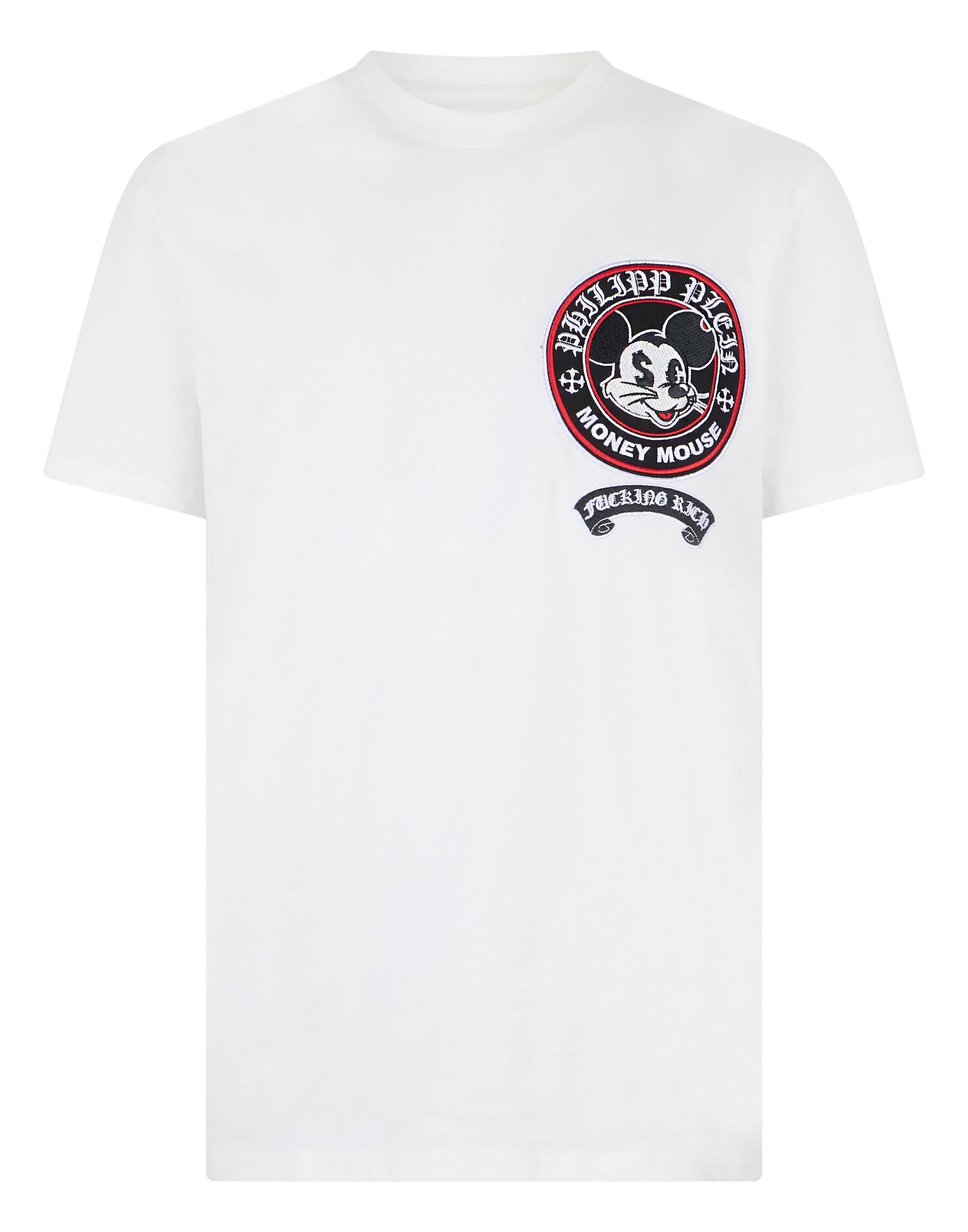 Kurzarm-Rundhals-T-Shirt Money