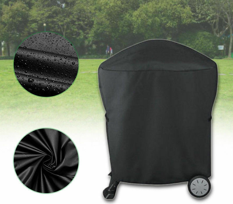 Zhixia Grillafdekking zwart, waterdichte hoes voor Weber Q1000 en Q2000 serie