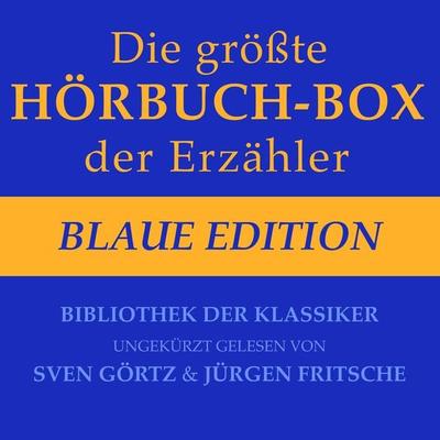 Die größte Hörbuch-Box der Erzähler: Blaue Edition - Edgar Allen Poe,Stefan Zweig,Theodor Storm, Audio, 9783955975920