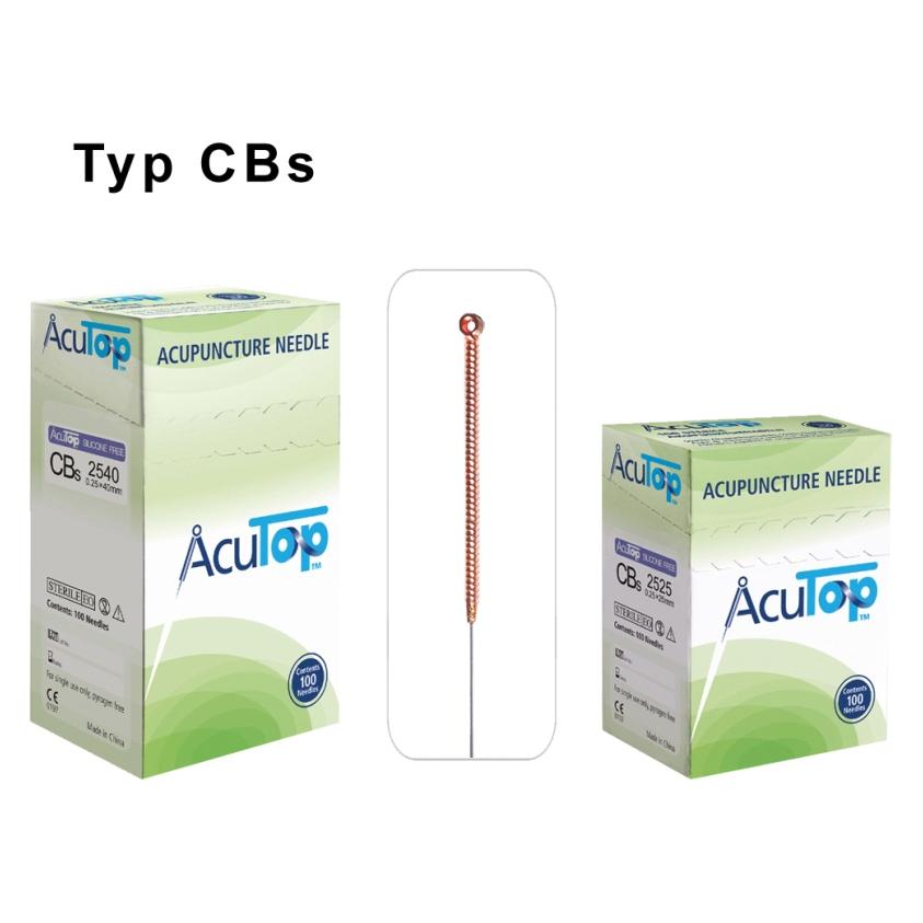 AcuTop Akupunkturnadel aus chirurgischem Stahl (T5051)
