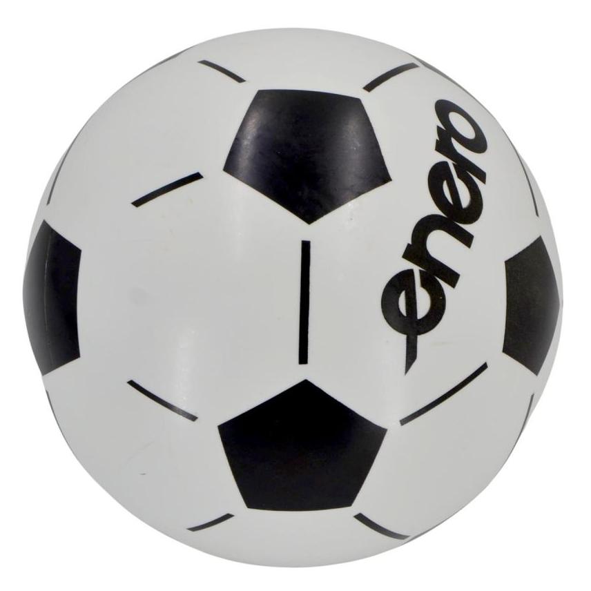 Enero Piłka Nożna Winylowa Biedronka Soccer Biało Czarna 21cm 85g (70047963)