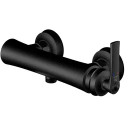 Steinberg Serie 350 Duscharmatur, Aufputz, 1 Verbraucher, 3501200S, Farbe: schwarz