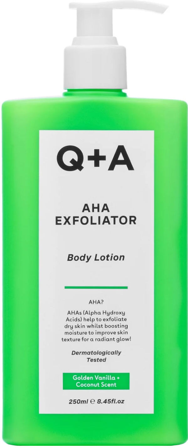 Q+A Aha Exfoliator Body Lotion 250ml