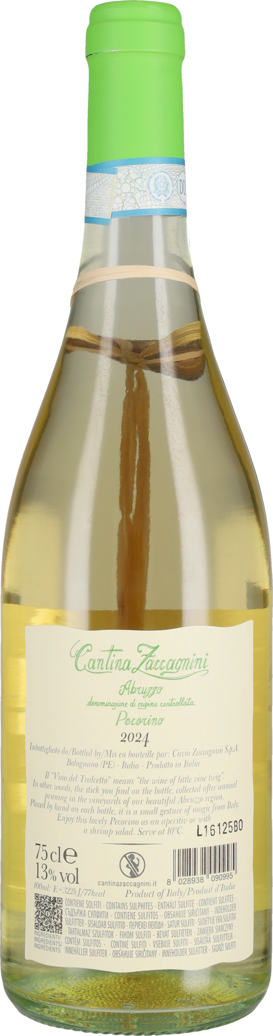 Pecorino 'Tralcetto' Zaccagnini 2025