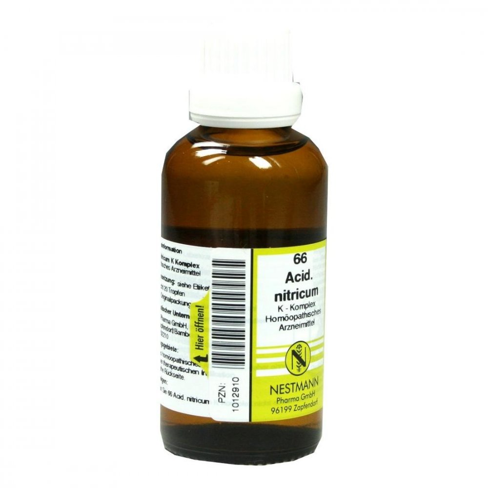 NESTMANN Pharma GmbH Acidum Nitricum K Komplex Nummer 66 Dilution 01012910