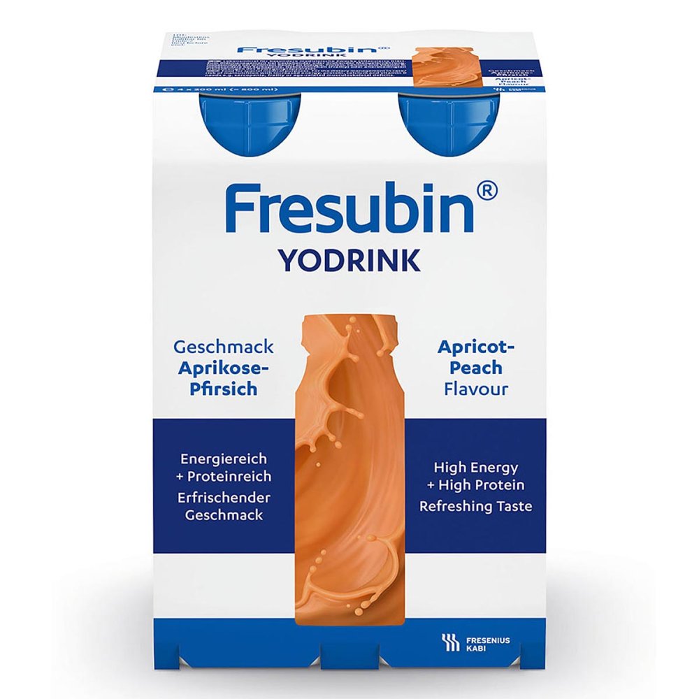 Fresenius Kabi Deutschland GmbH Fresubin YoDrink Aprikose-Pfirsich Trinknahrung mit Eiweiß 11522084