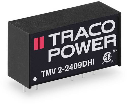 TracoPower TMV 2-1209DHI DC/DC-Wandler, Print 12 V/DC 9 V/DC, -9 V/DC 112mA 1W Anzahl Ausgänge: 2 x Inhalt 1St.