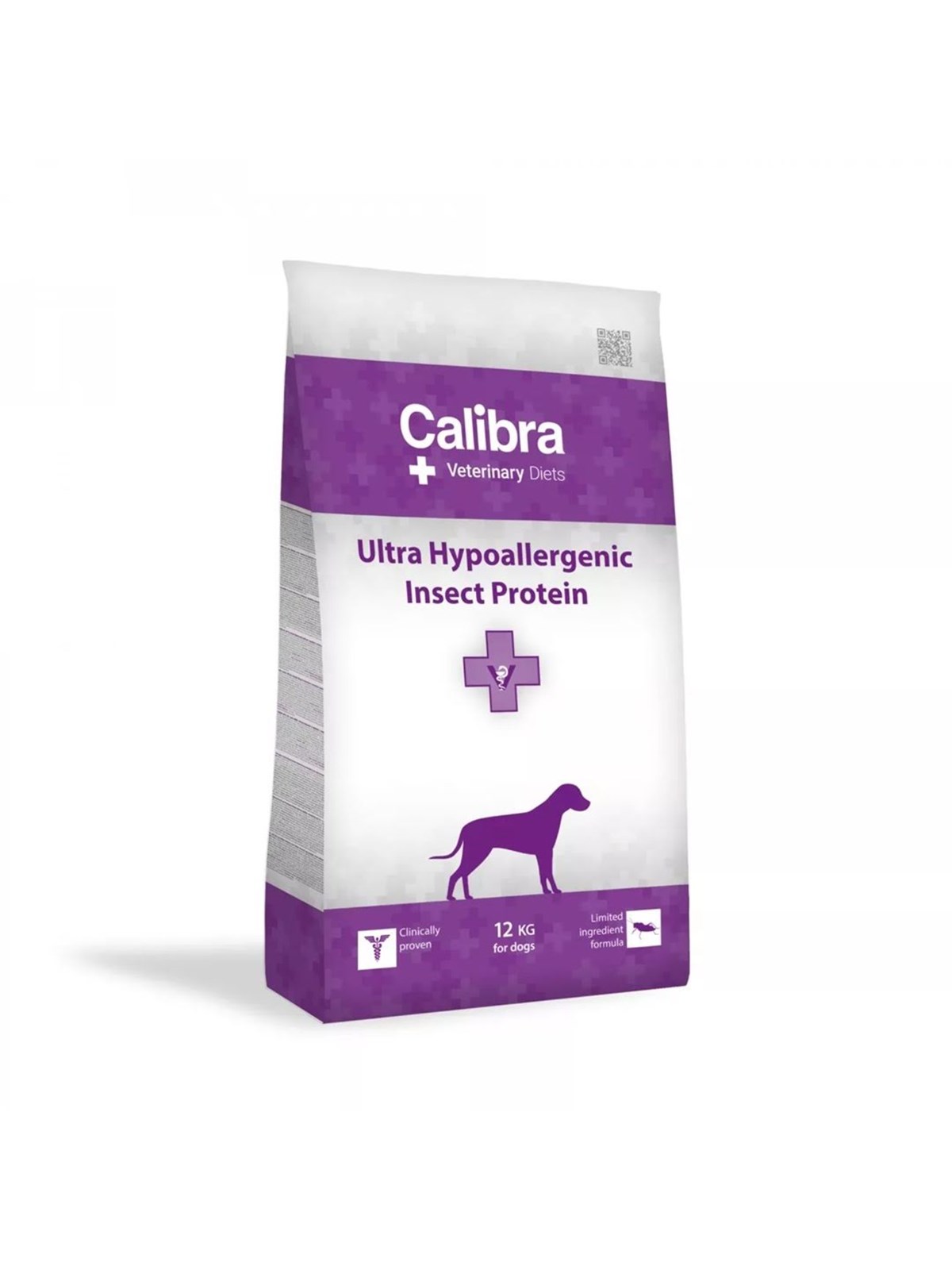 Calibra Veterinary Diets Dog Ultra-Hypoallergenic Insect - Trockenfutter für Hunde - 12kg