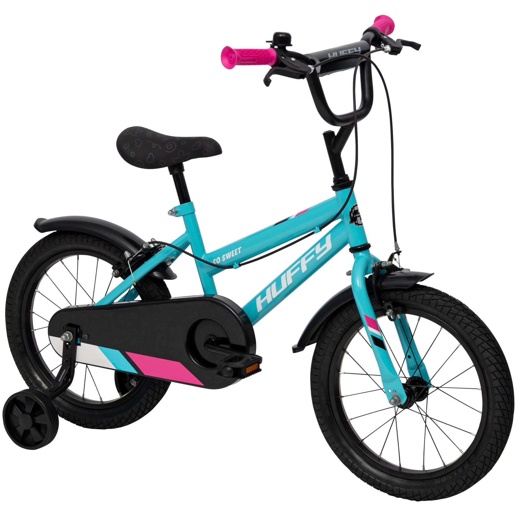 Kinderfahrrad 16 Zoll, Blau, Stahlrahmen, 5-7 Jahre