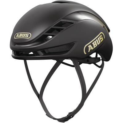 Fahrradhelm ABUS "GAMECHANGER 2.0" Gr. S, schwarz (schwarz gold), Helme, S Kopfumfang: 51cm - 55cm
