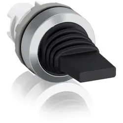 ABB MTS3-20B Kipphebelschalter Bedienelement, 3 Positionen, rastend, Hebel schwarz Frontring Kunststoff verchromt 1SFA611302R2006