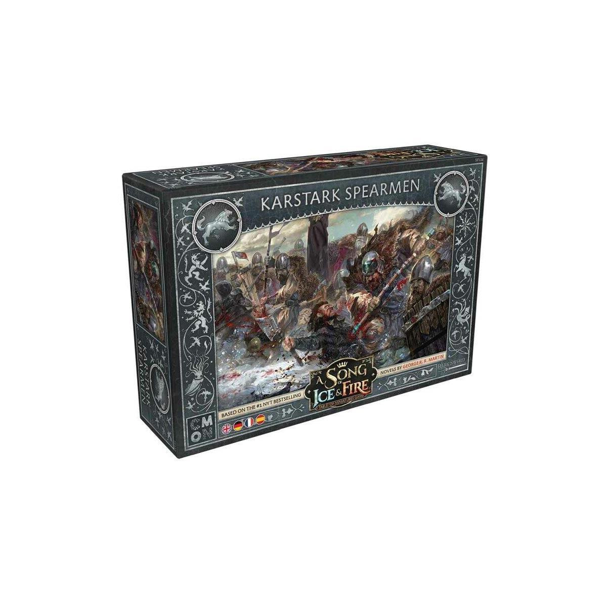CMON Een Lied van IJs en Vuur Karstark Spiesdragers Miniatuurfiguren
