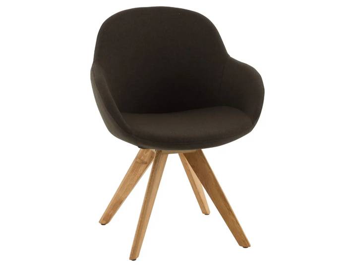 Drehstuhl Carmen Niehoff / Farbe: Anthrazit / Material: Stoff
