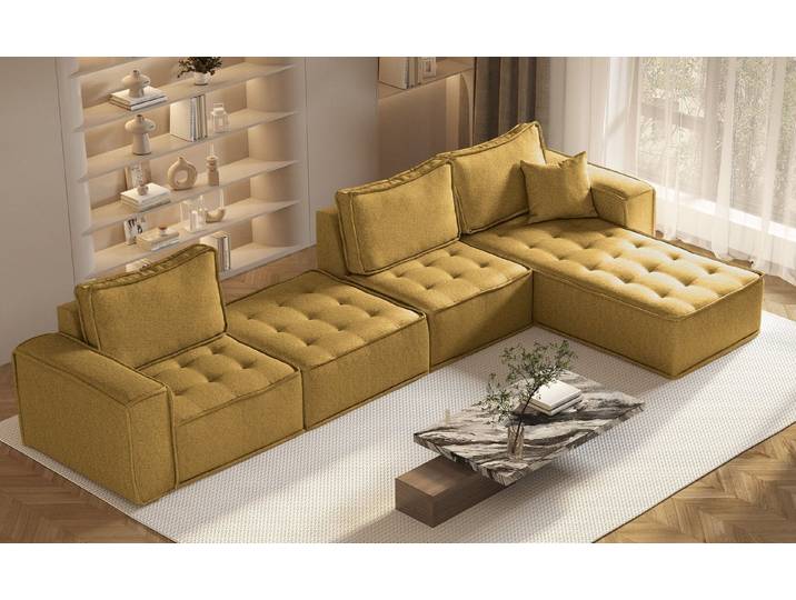 Kaiser Möbel Ecksofa Bohoo modulare Ecke XL