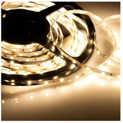 LED Strip 5m 300 LED 5mm breite warmweiss IP20