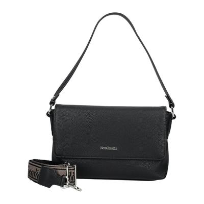 Henkeltasche NERO GIARDINI "Nero Giardini Taschen Lederimitat", Damen, Gr. onesize, schwarz, Lederimitat, Taschen