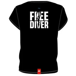 SSI - Freediver - T-Shirt Rundhals - Damen - Größe: XS