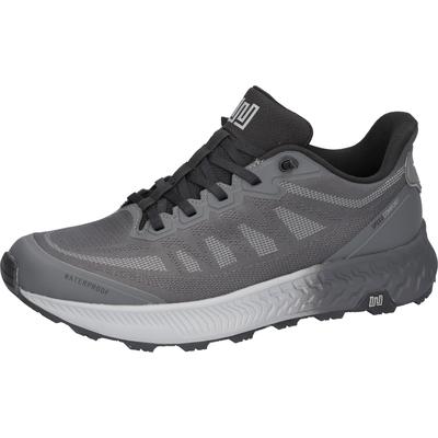 Slip-On Sneaker WALDLÄUFER "H-Michi", Herren, Gr. 9 (43), Textil, grau, Schuhe, Outdoorschuh mit waterproof-Ausrüstung, H-Weite