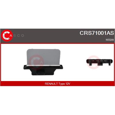 CASCO Widerstand, Innenraumgebläse crs71001as für NISSAN RENAULT