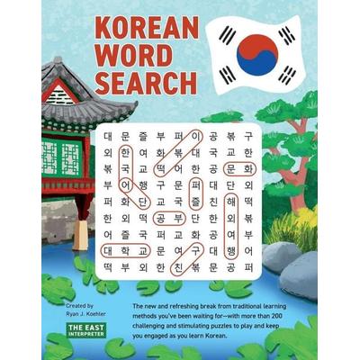 Korean Word Search, Taschenbuch von Ryan John Koehler, The East Interpreter, 978-1-73630-887-5