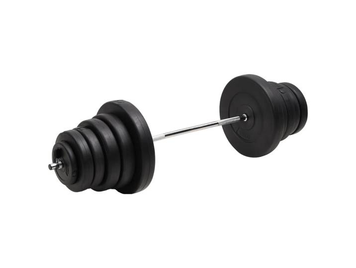 vidaXL Langhantel mit Gewichten 90 kg