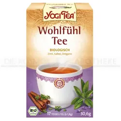 YOGI TEA Wohlfühl Tee Bio Filterbeutel 30,6 g