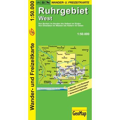 Ruhrgebiet West Wanderkarte, Sonstige von GeoMap, GeoMap, 978-3-936184-19-8