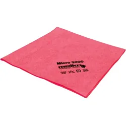 Microfasertuch Meiko Micro 3000 rot 37x40 cm weiches Microfasertuch mit hoher Schmutzaufnahme
