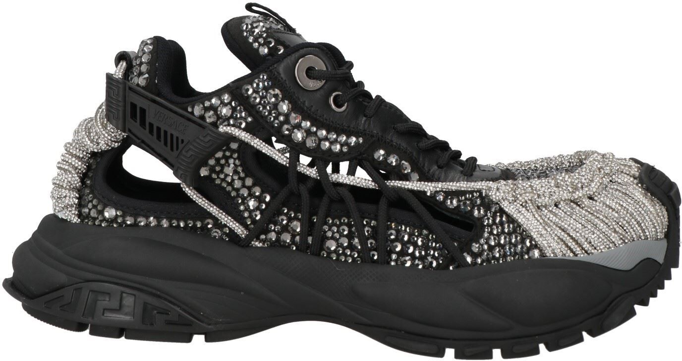 Versace Sneakers Hombre Negro 40 Hombre