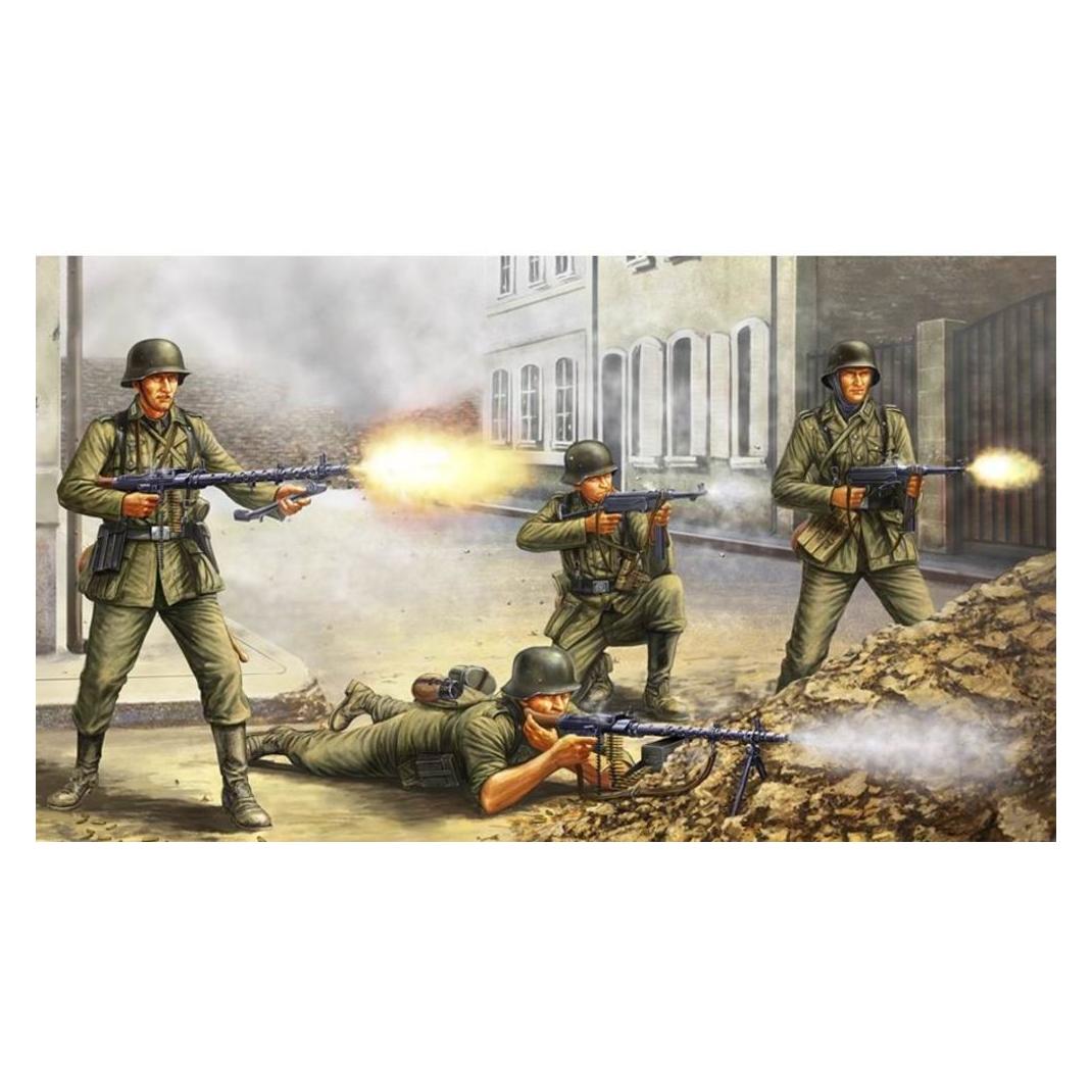 Hobby Boss German Infantry " The Barrage Wall (84416)