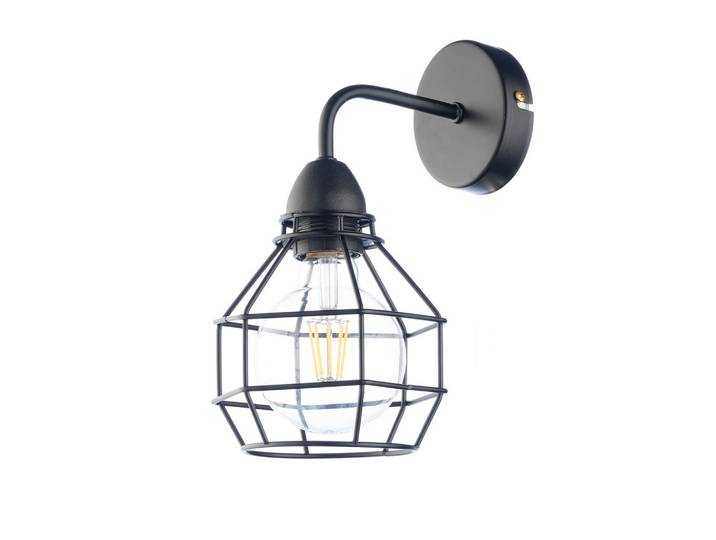 Wandleuchte Spider Schwarz max. 22 Watt Wandlampe
