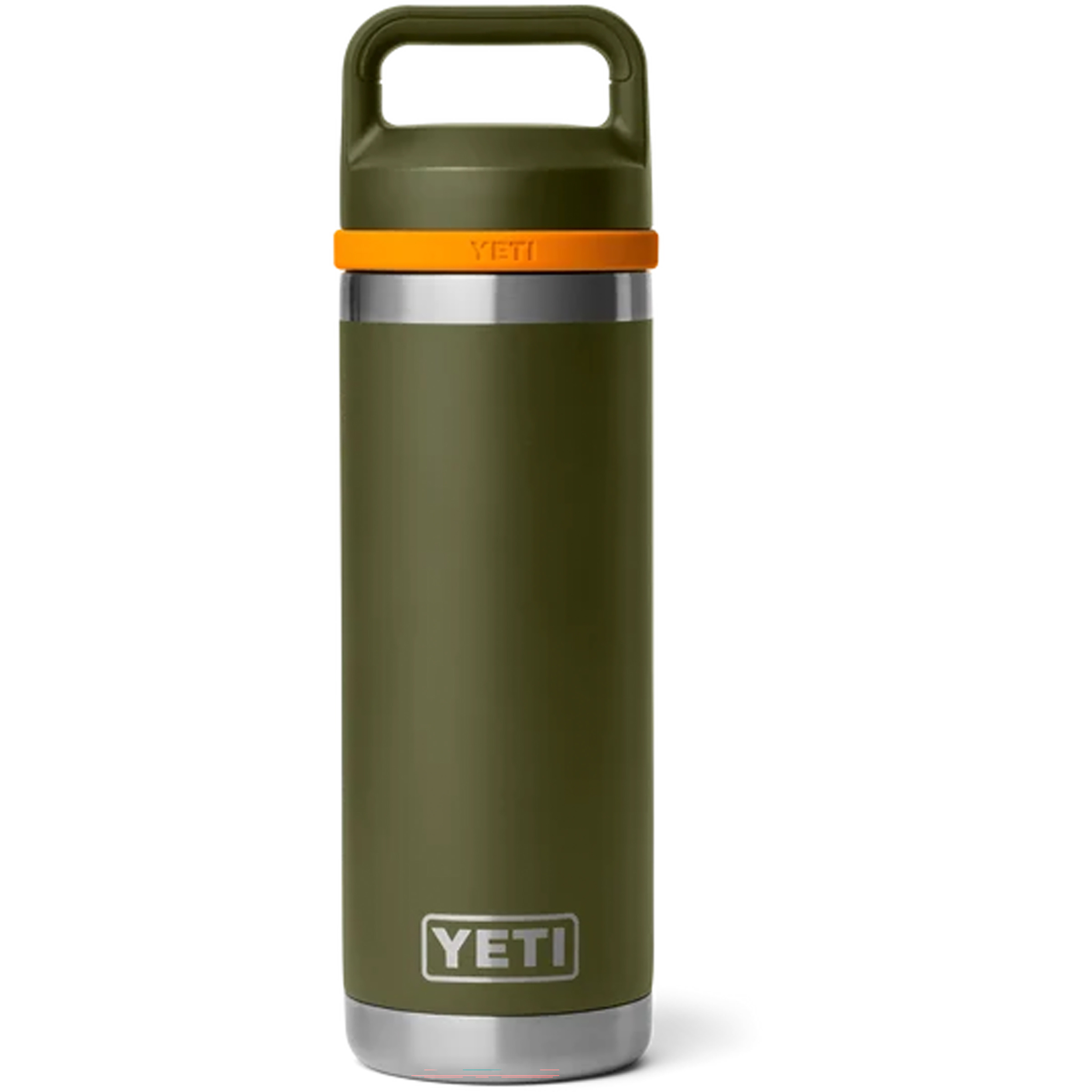 Yeti Rambler 18oz Chug C Isolierflasche Isolierflaschen olive-king crab orange Größe 532ml Lifestyle | Training & Fitness