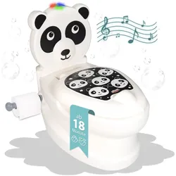 Lemodo Töpfchen mit Spülgeräusch Panda, Kindertoilette