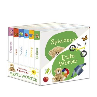 Meine erste Bilderwelt - Erste Wörter (Babybücher), Set von , Ullmann Medien, 978-3-7415-2551-3