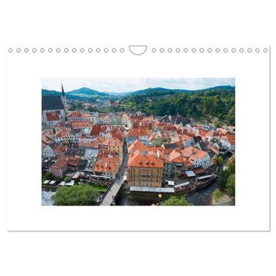 Ceský Krumlov - Böhmisch Krumau (Wandkalender 2027 DIN A4 quer), CALVENDO Monatskalender