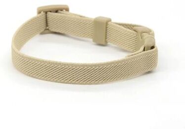 Uplift Essentials Fashion Stretch Elastic Safety Cat Collar khaki s