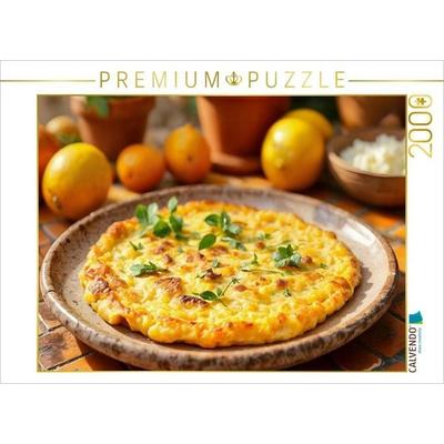 CALVENDO Puzzle Tortilla Española - Spaniens Goldstück | 2000 Teile Lege-Größe 90x67cm Foto-Puzzle für glückliche Stunden