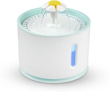 Uplift Picks 3.2L Stainless Steel Automatic Cat Water Fountain With Silent USB Pump blue 2.4 Liters