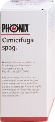 PHÖNIX LABORATORIUM GmbH PHÖNIX CIMICIFUGA spag.Mischung 50 ml 04223263